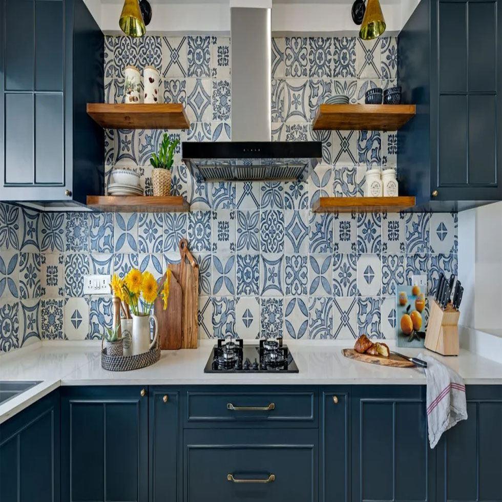 Designer Kitchen Wall Tile Image