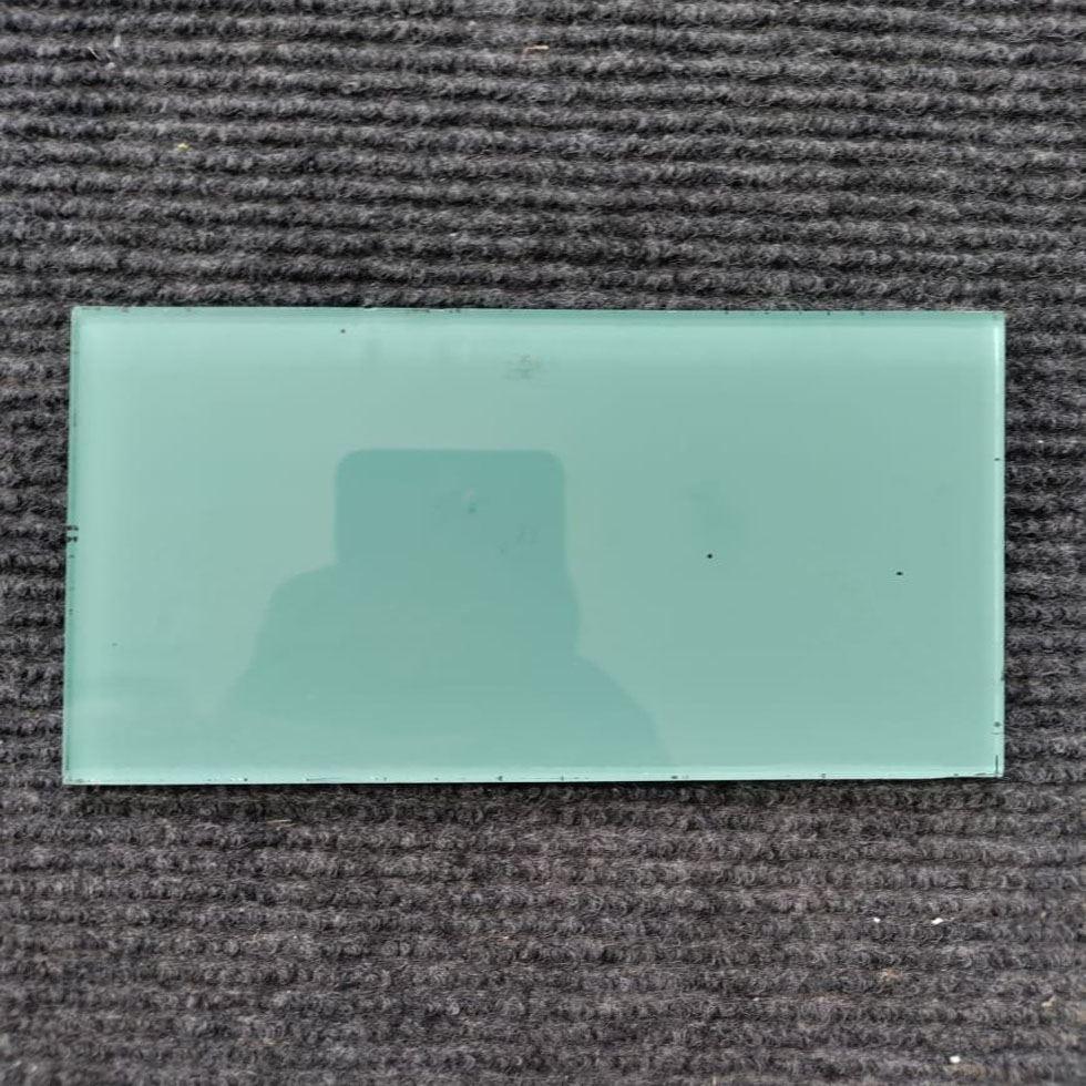 Lacquered Rectangular Glass Image