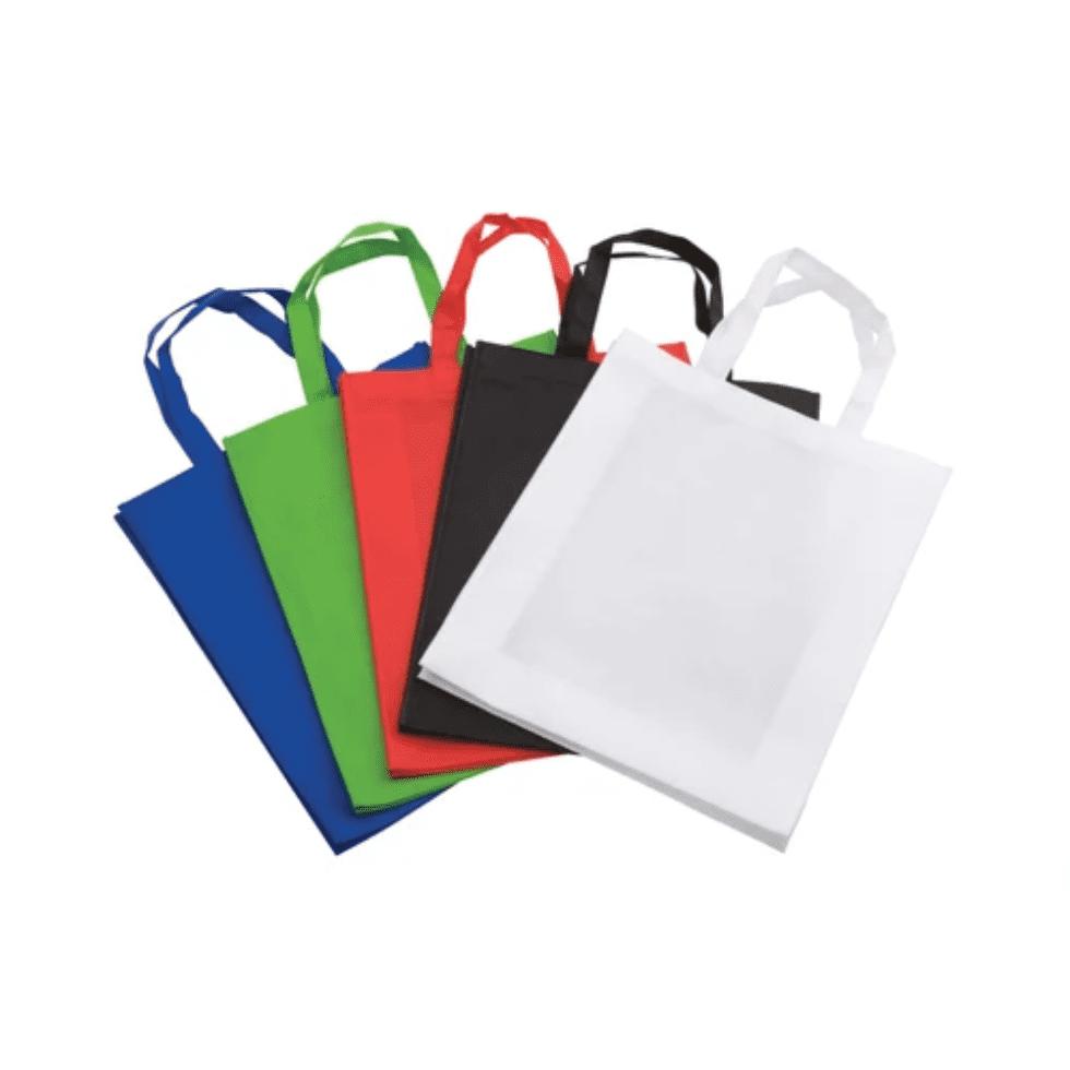 Printed Metallic Laminated Non Woven Bags For Shopping Image