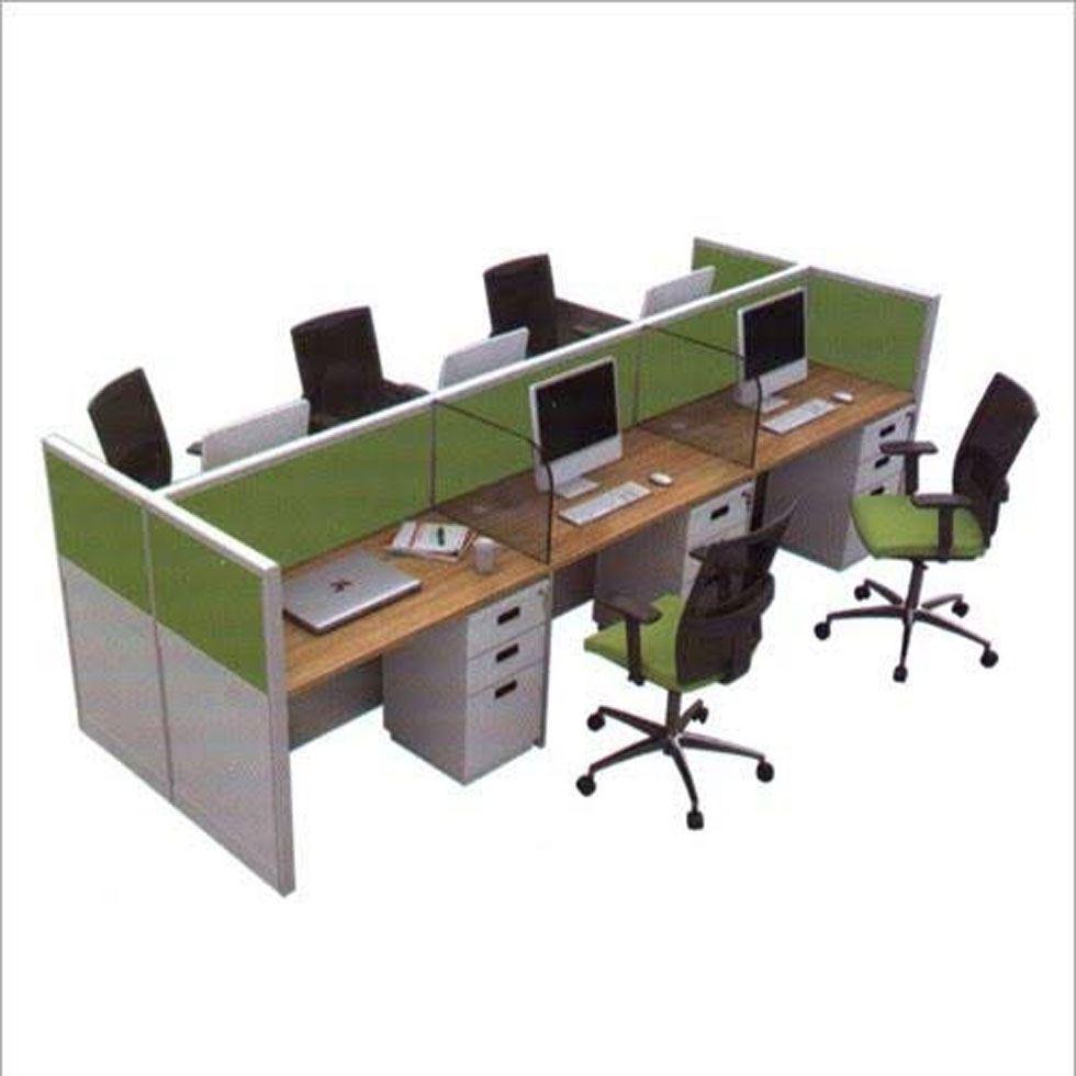 Laminated Office Workstation Image