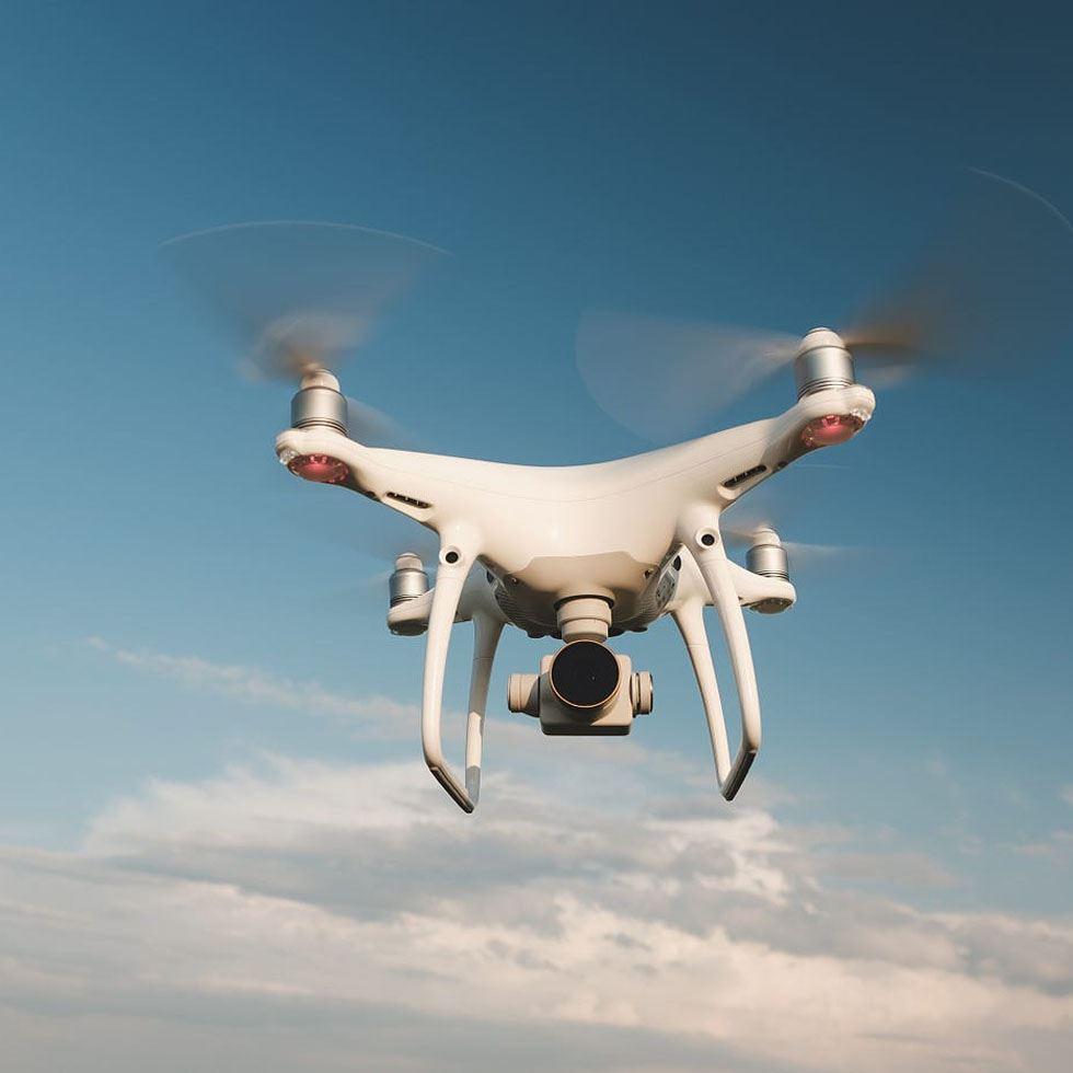 Land Survey Drone Image