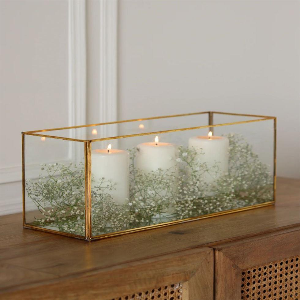 Lantern Brass Glass  Image