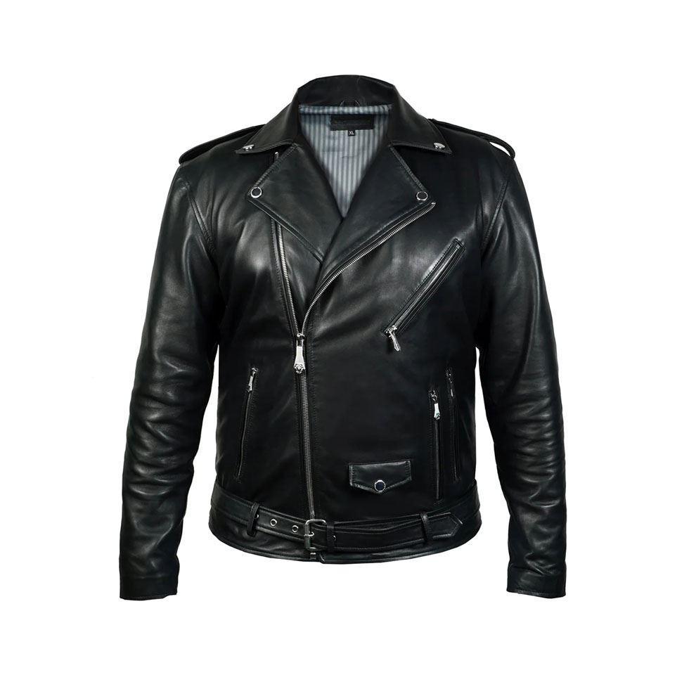 Leather Biker Jacket Image