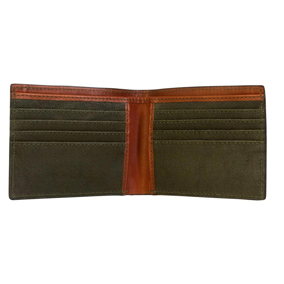 Leather Canvas Wallet  Image