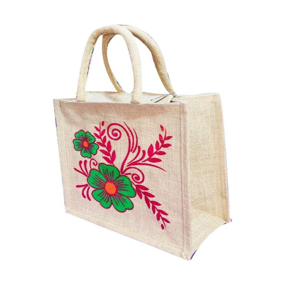 Loop Handle Jute Bag Image