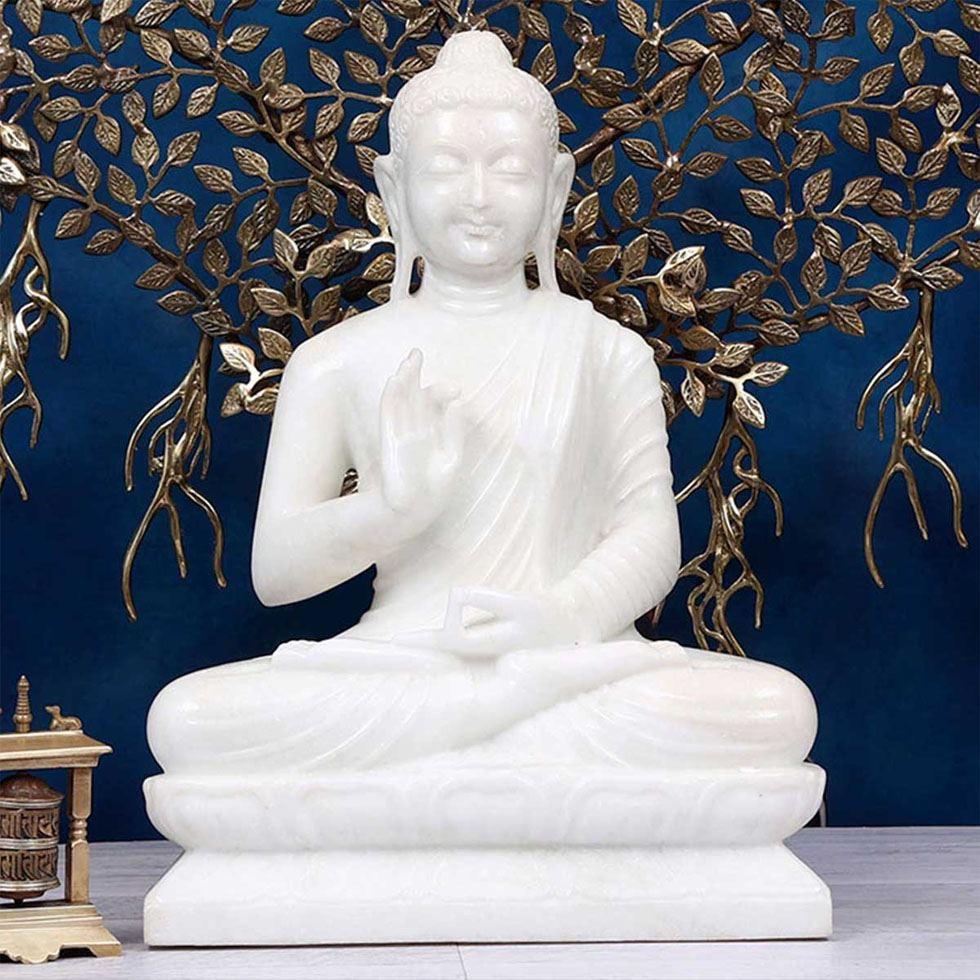 Marble Buddha Statues Image