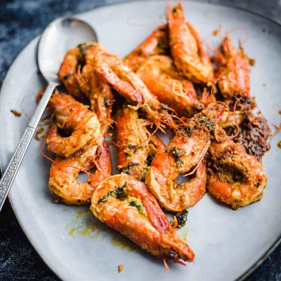 Marinated Tandoori Prawns Image