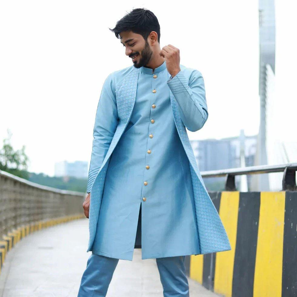 Men Indowestern Kurta Image