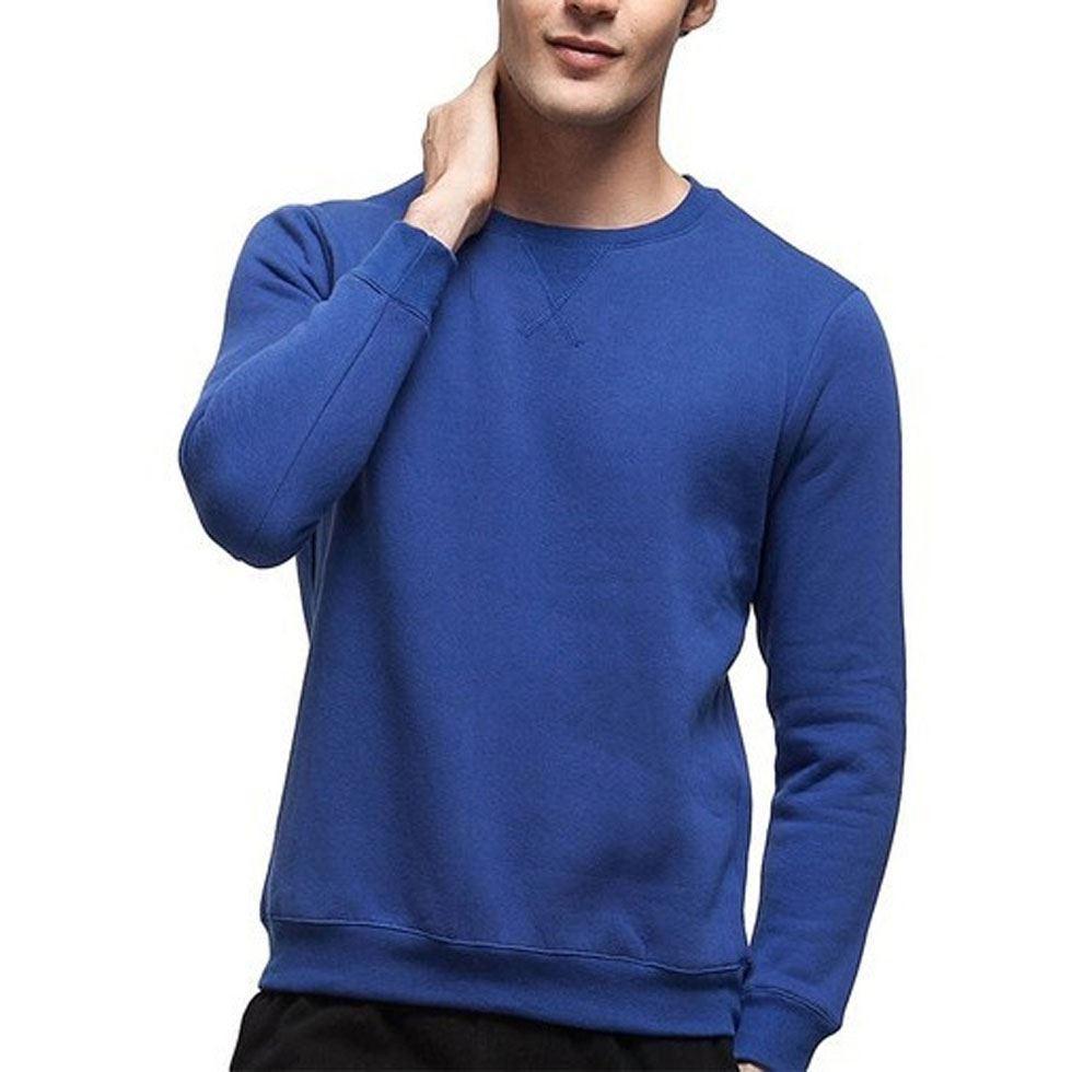 Mens Plain Sweatshirts Image