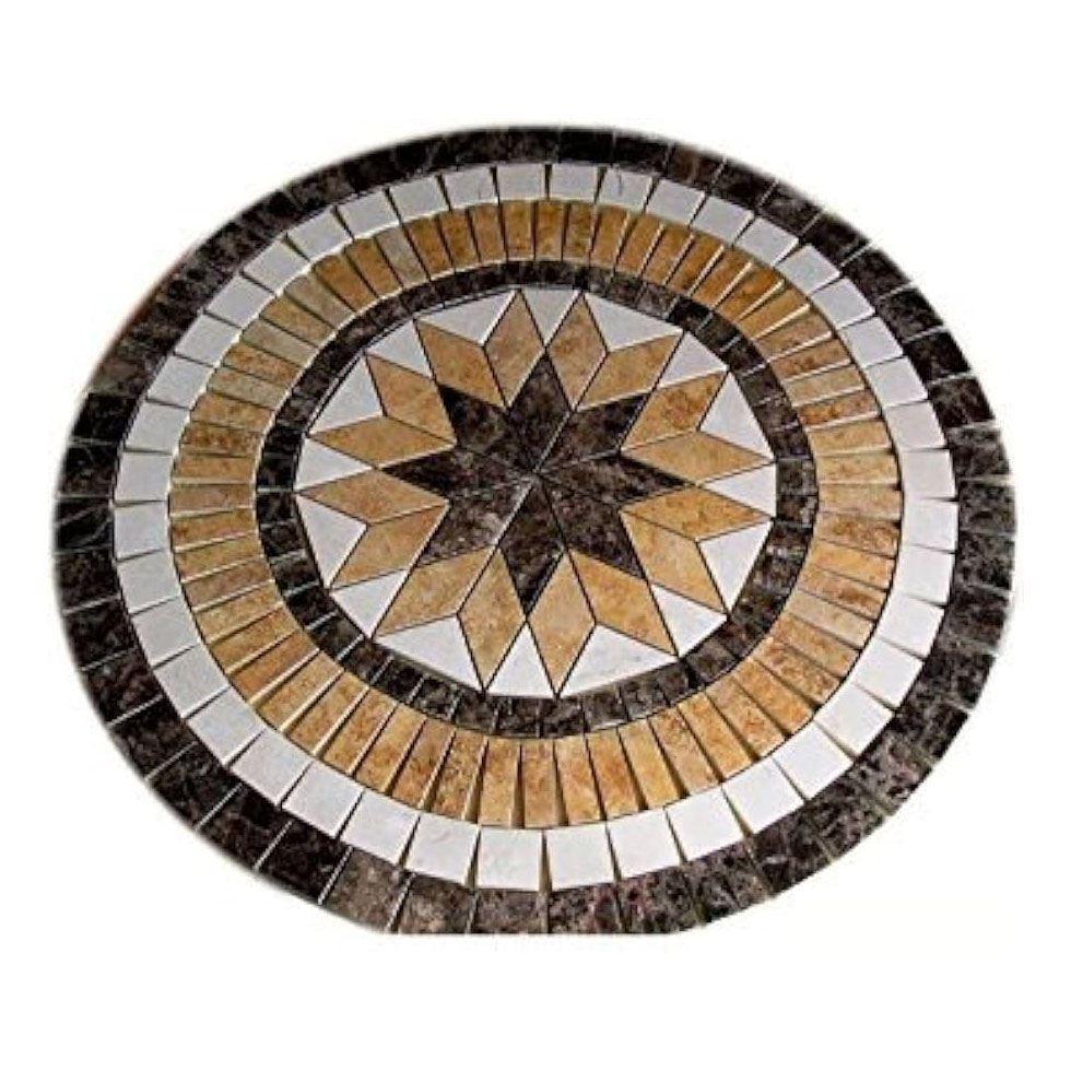 Mosaic Marble Medallion Image