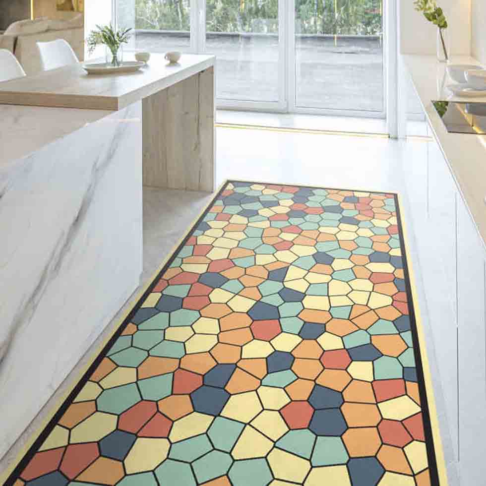 Multicolour Polished Mosaic Tiles Image