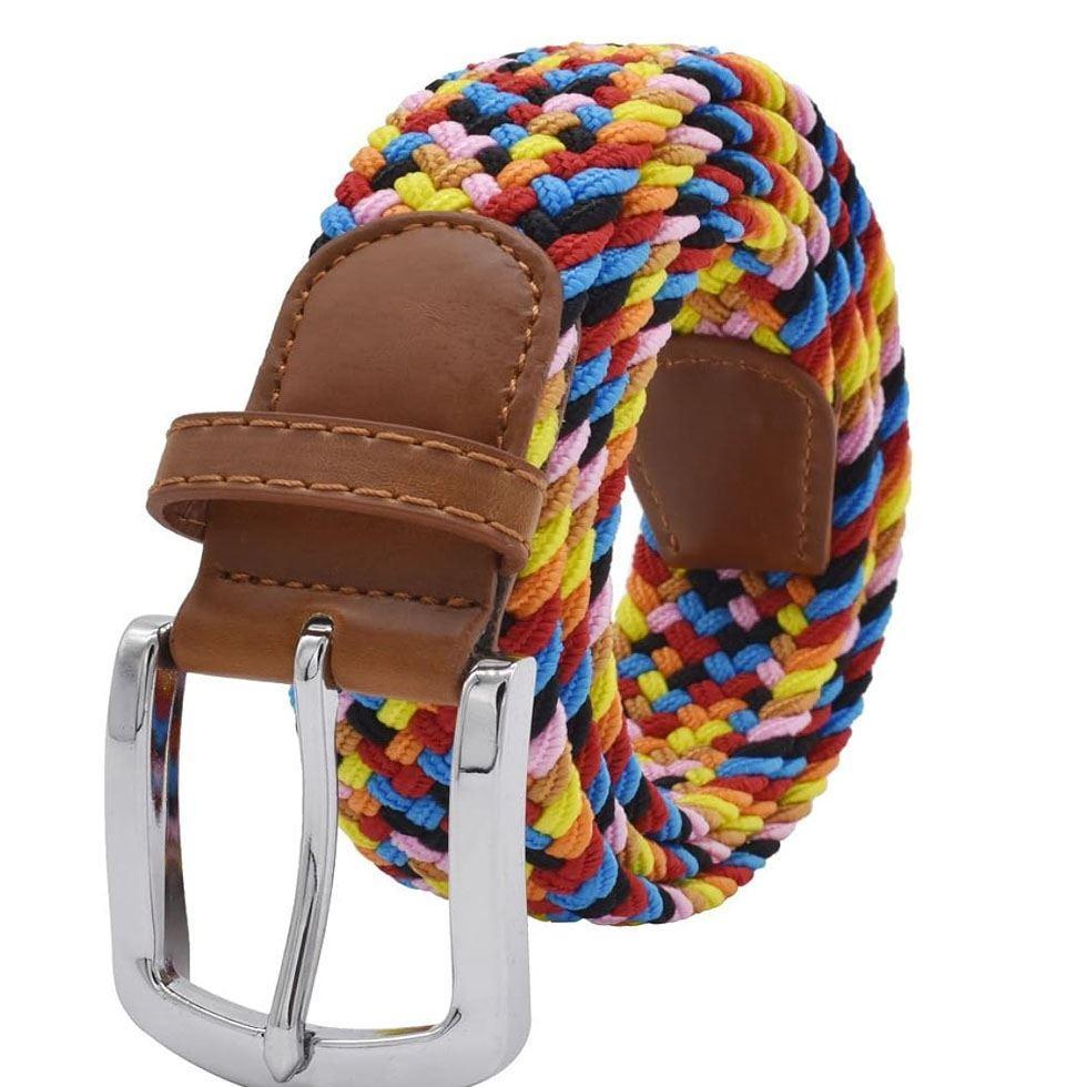 Multicolor Cotton Belts Image