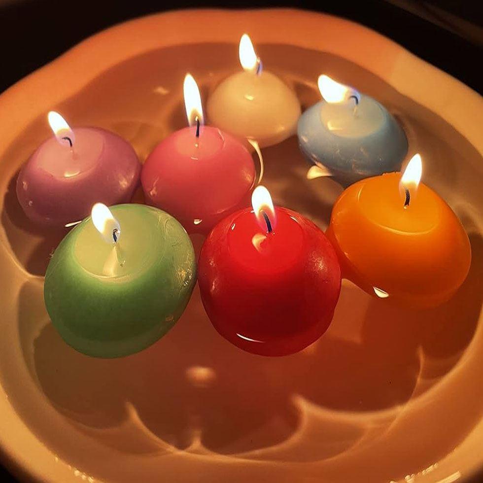 Multicolor Floating Candle Image