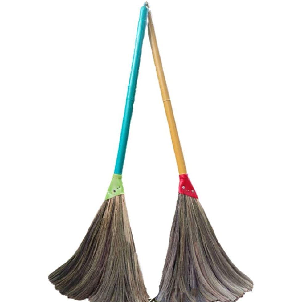 Multicolor Grass Broom Image