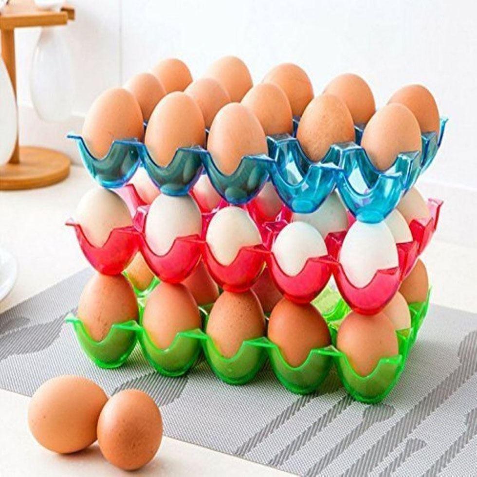 Multicolor Layer Egg Tray Image