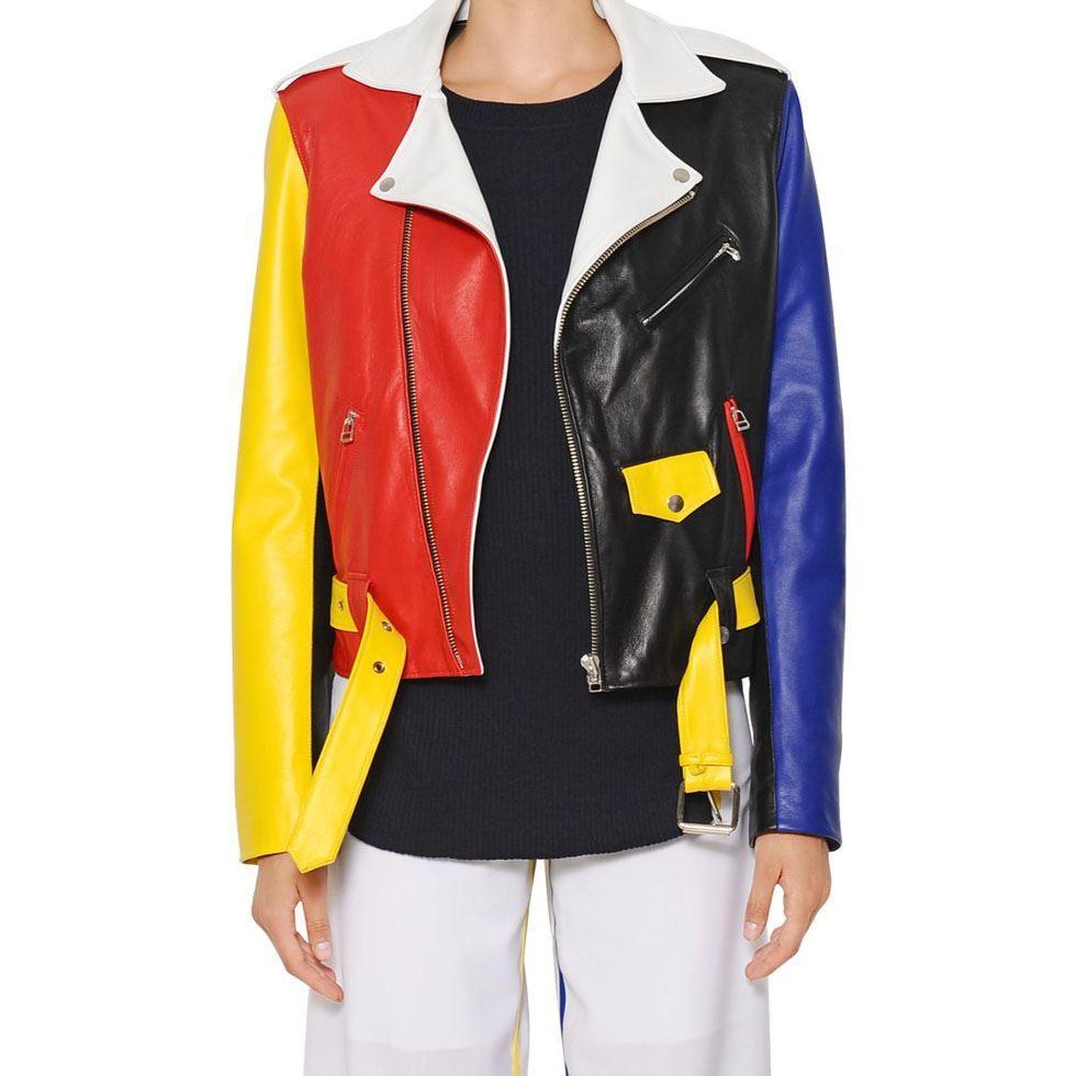 Multicolor Leather Jackets Image