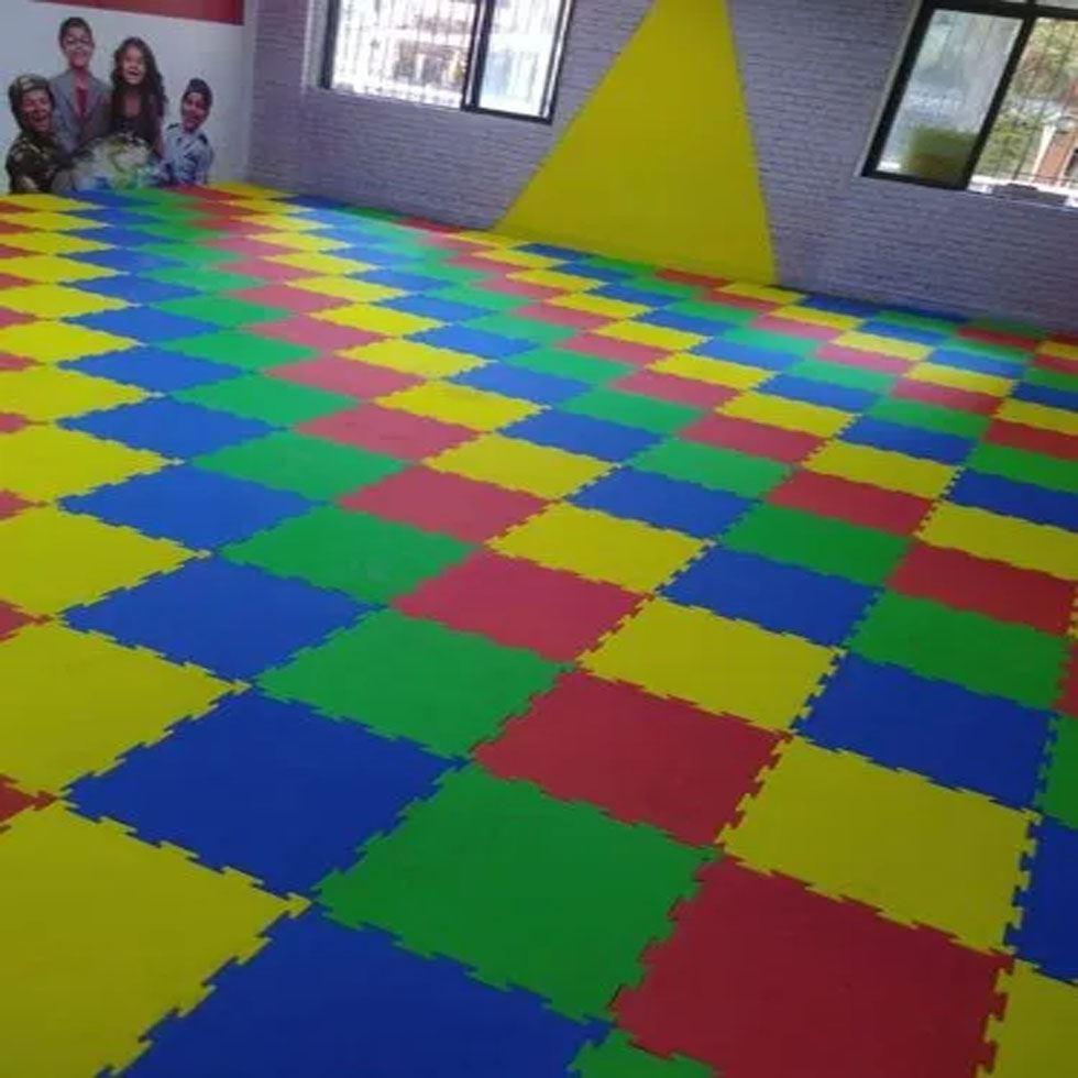 Multicolor Rubber Tiles Image