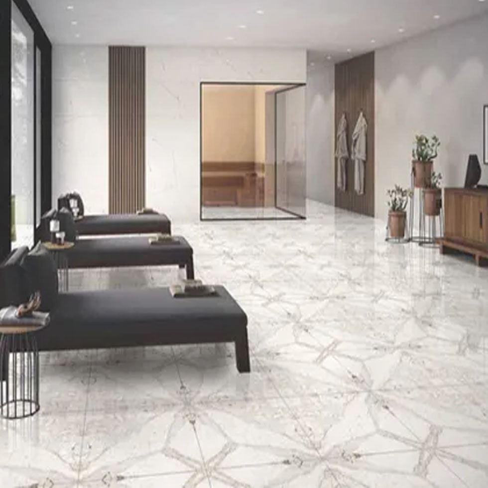 Multicolor Vitrified Floor Tiles Image