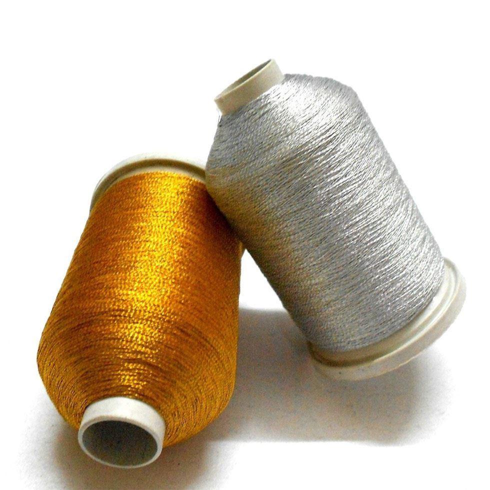 Nylon Dyed Zari Thread Image