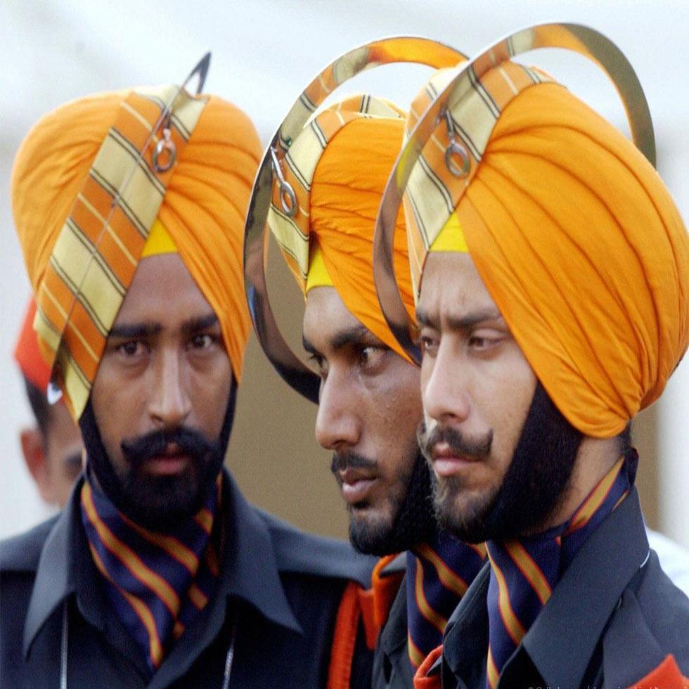 Orange Pagri Parade  Image