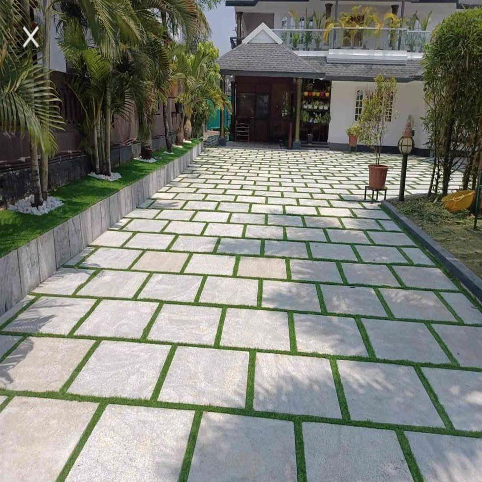 Outdoor Stones Paving Image