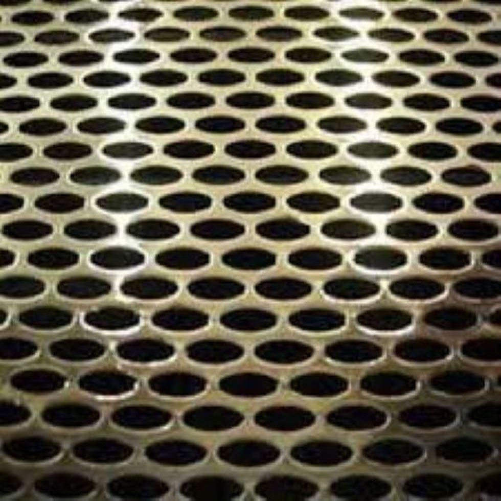 Stainless Steel Oval Hole Perforated Sheets Price Image