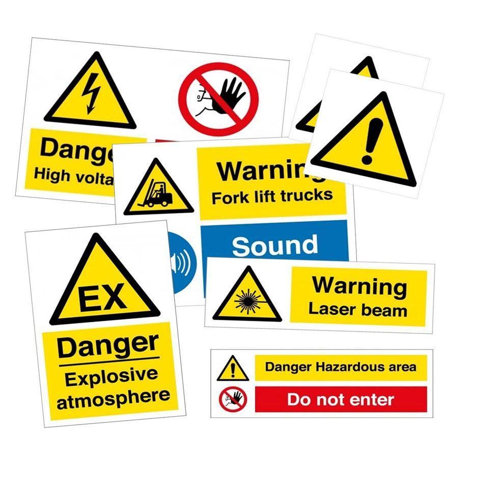 Paper Safety Stickers Image