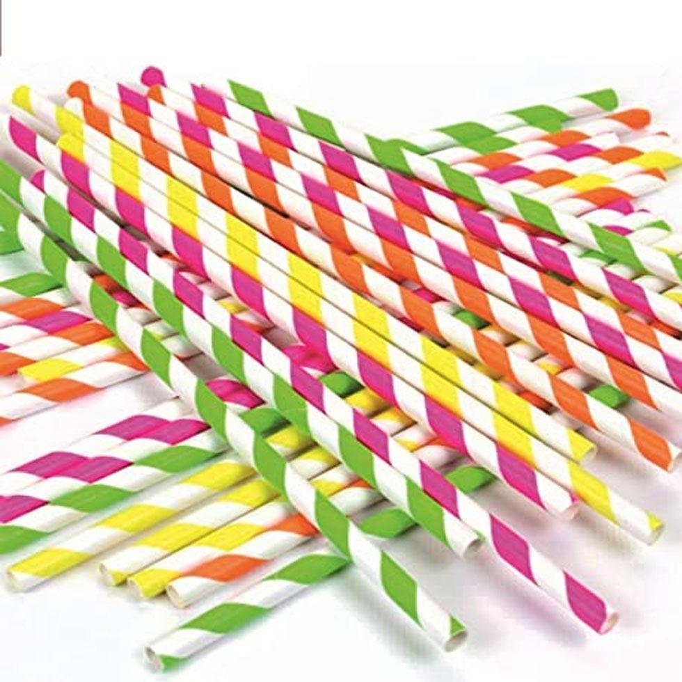 Biodegradable Durable Multicolor Straw Packet Drinking Straw Image