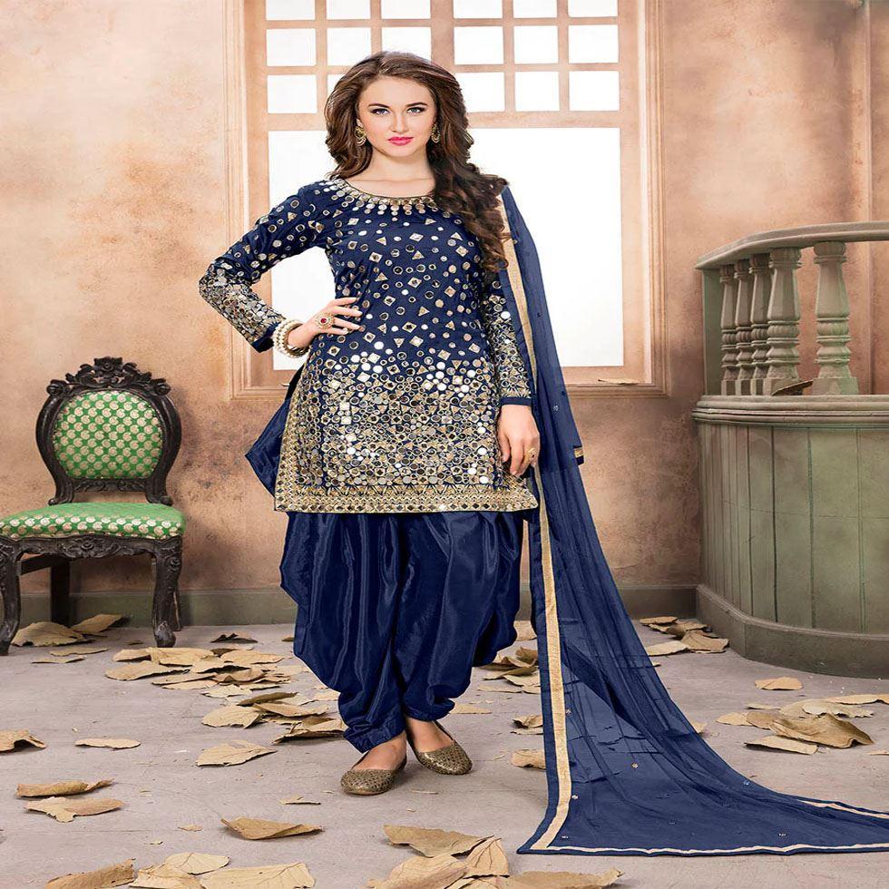 Patiyala Blue Suit Image