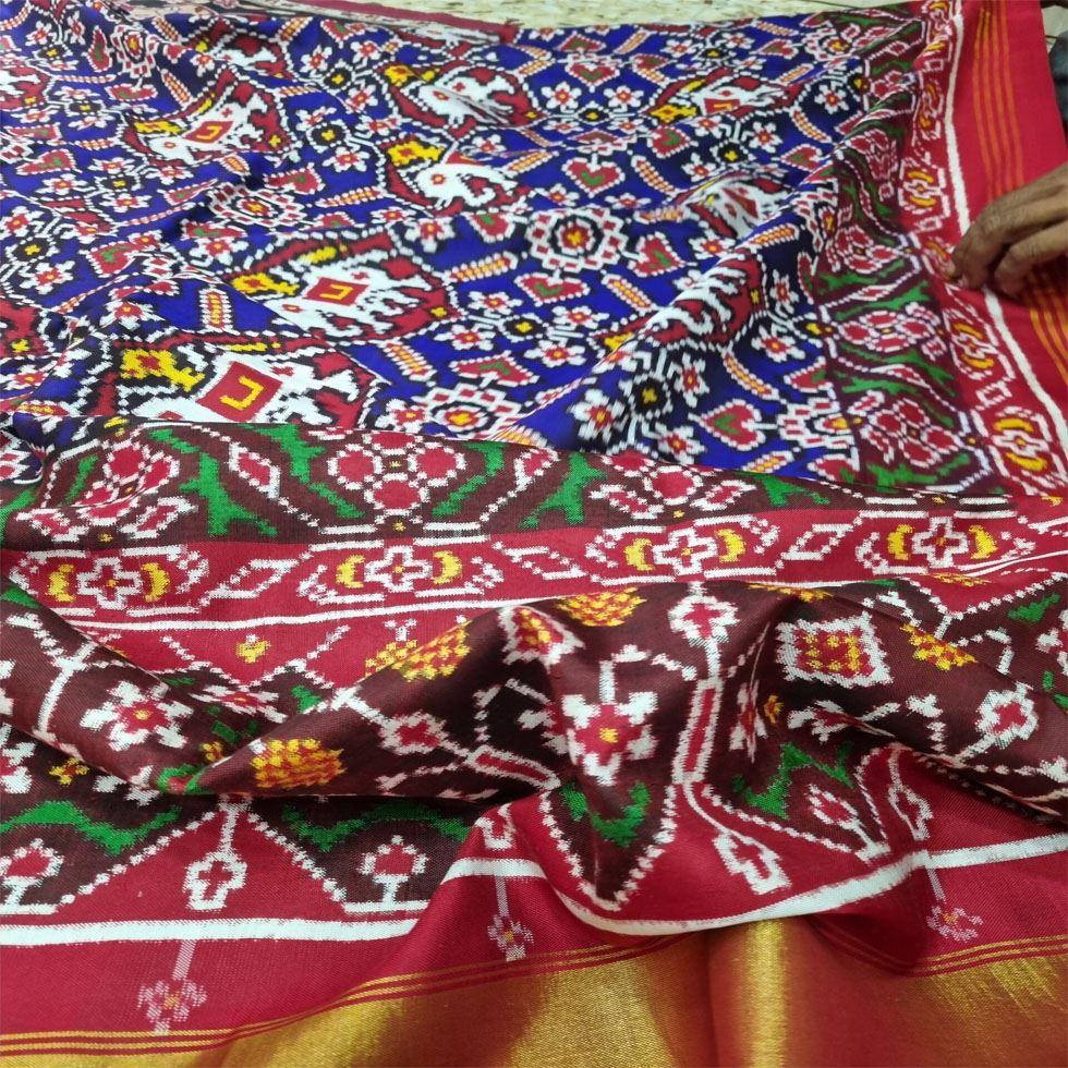 Patola Double Ikat Sarees Image