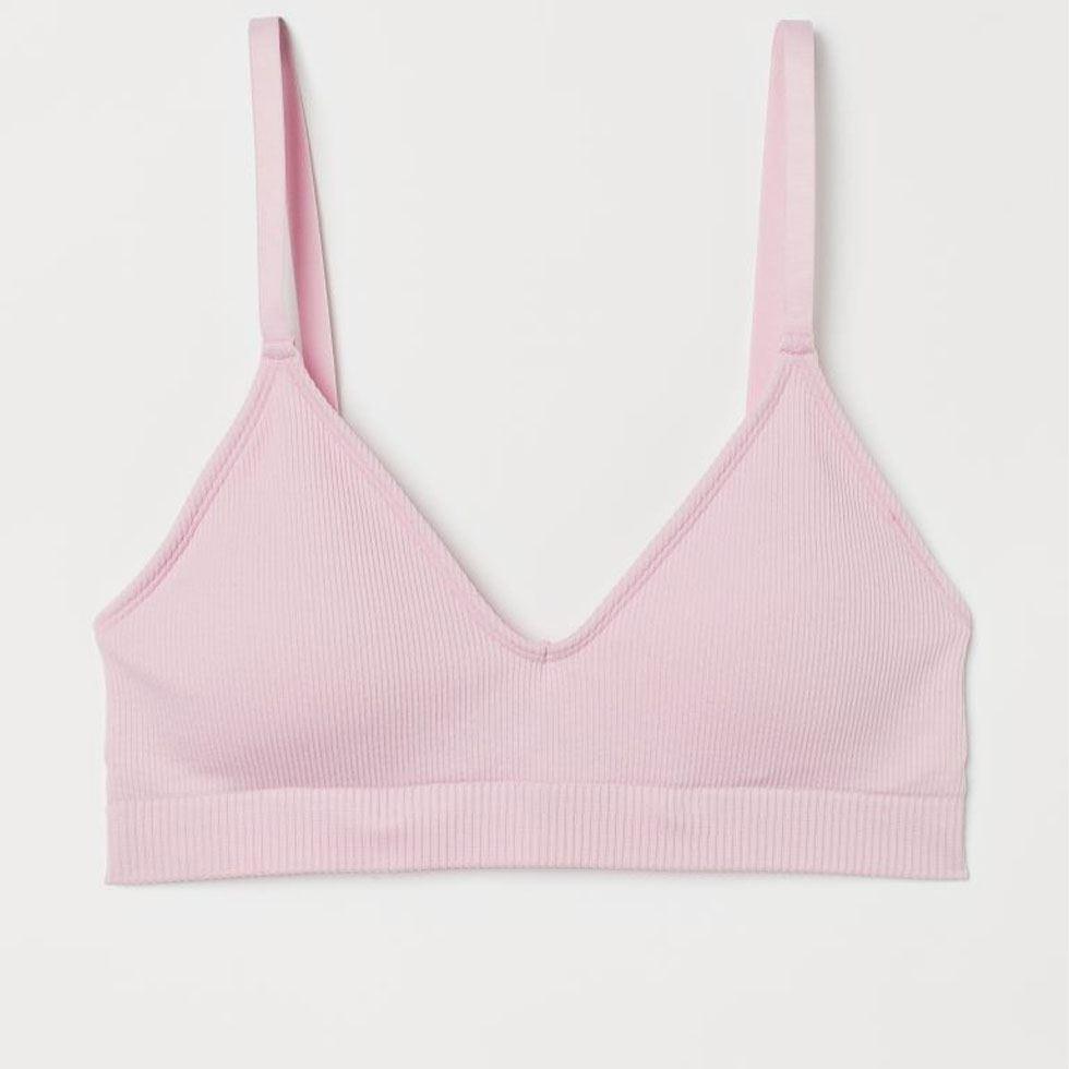 Pink Ladies Seamless Bra Image