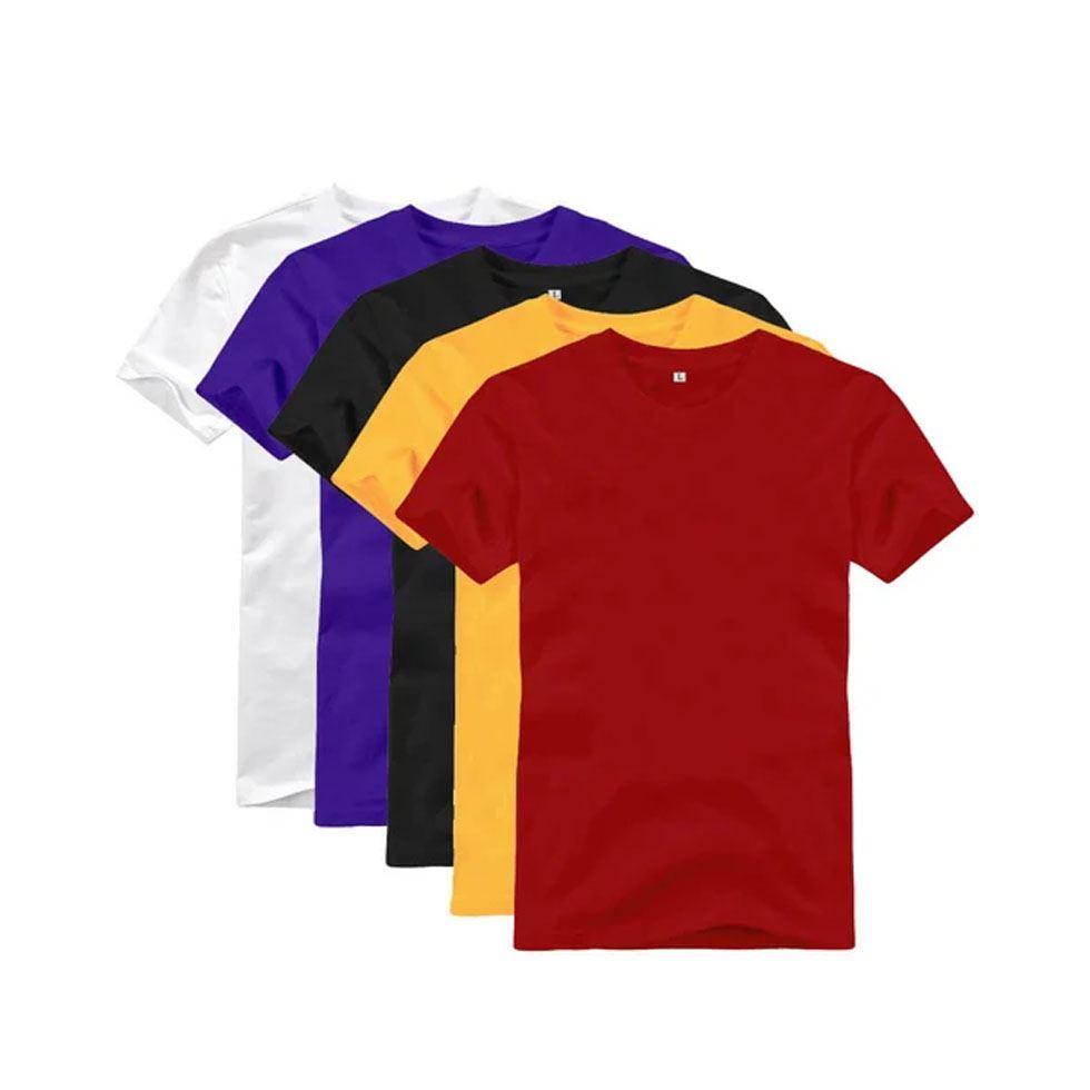 Plain Mens T Shirt Image