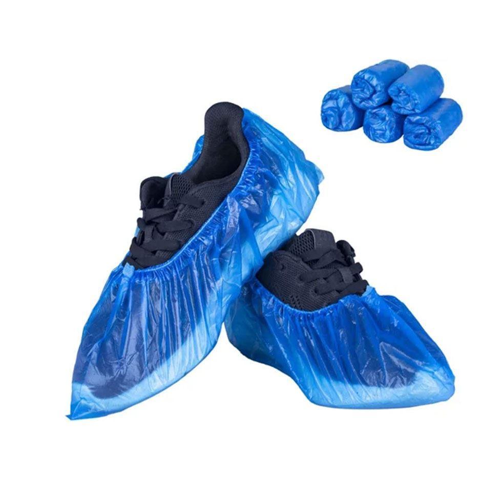 Plain Plastic Shoe Cover Image