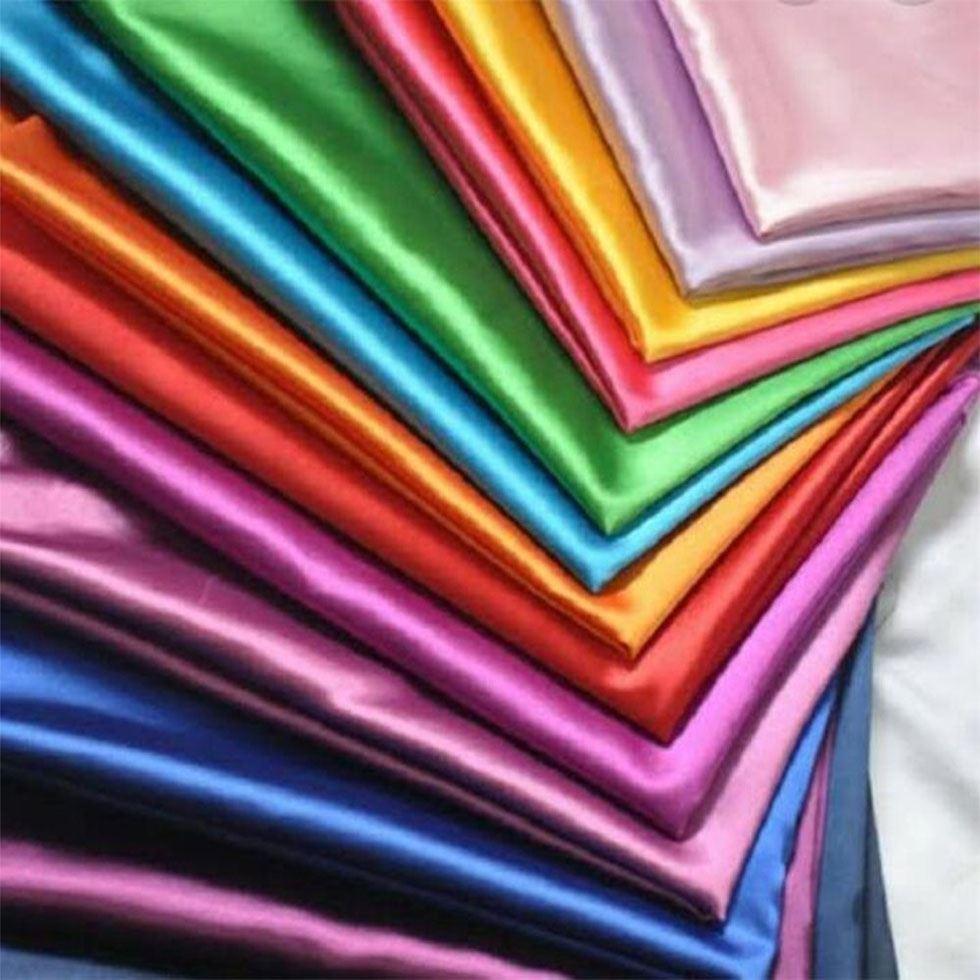 Plain Silk Fabric Image