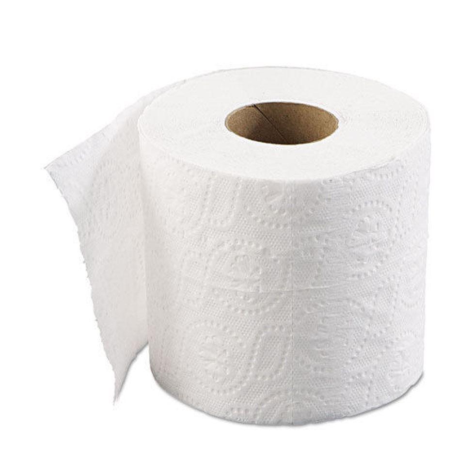 Plain Toilet Paper Roll Image