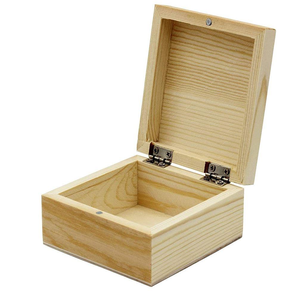 Plain Wooden Box Image