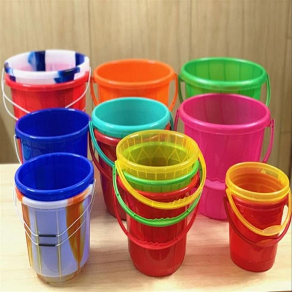 Plastic Colored Bucket Image