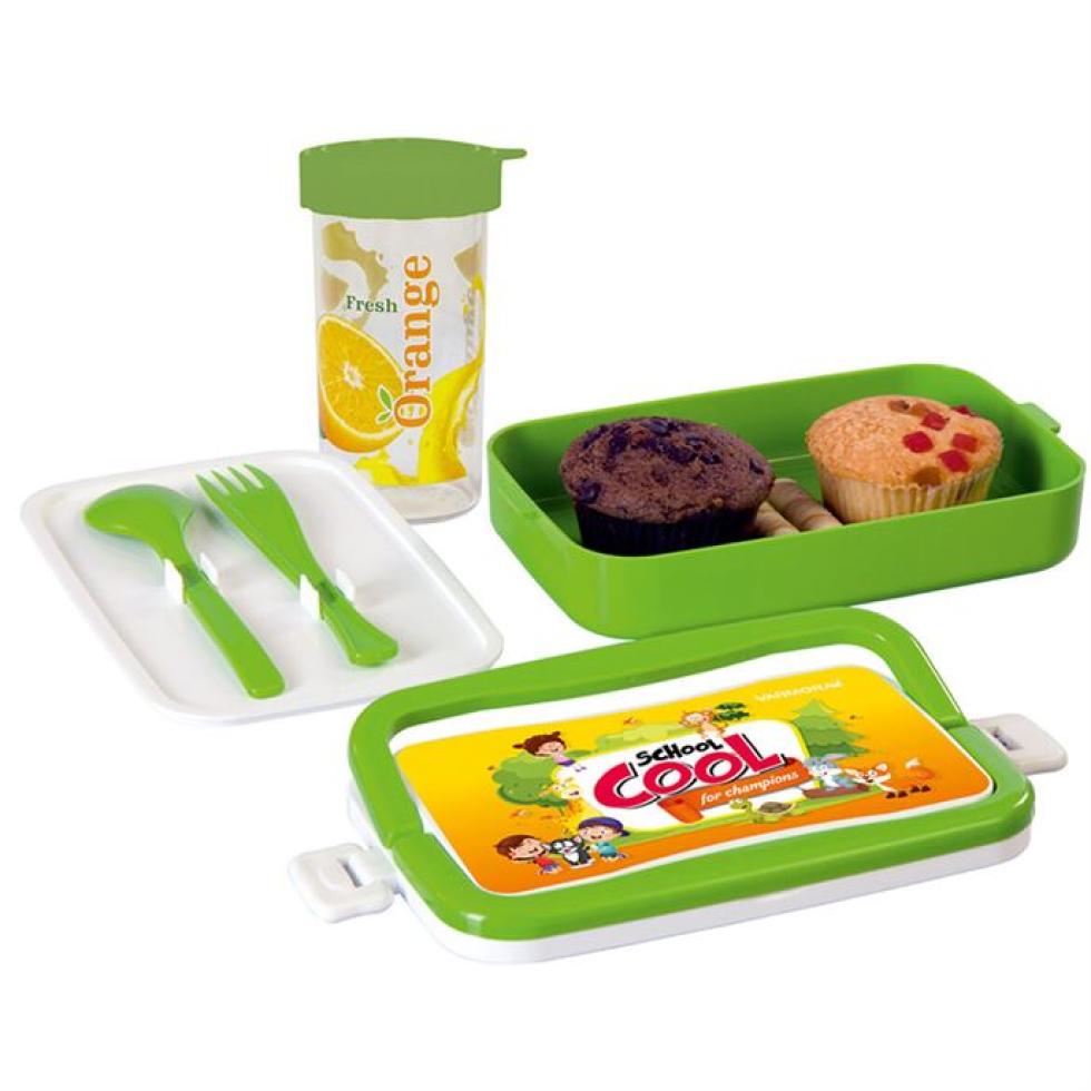 Plastic School Lunch Box Image