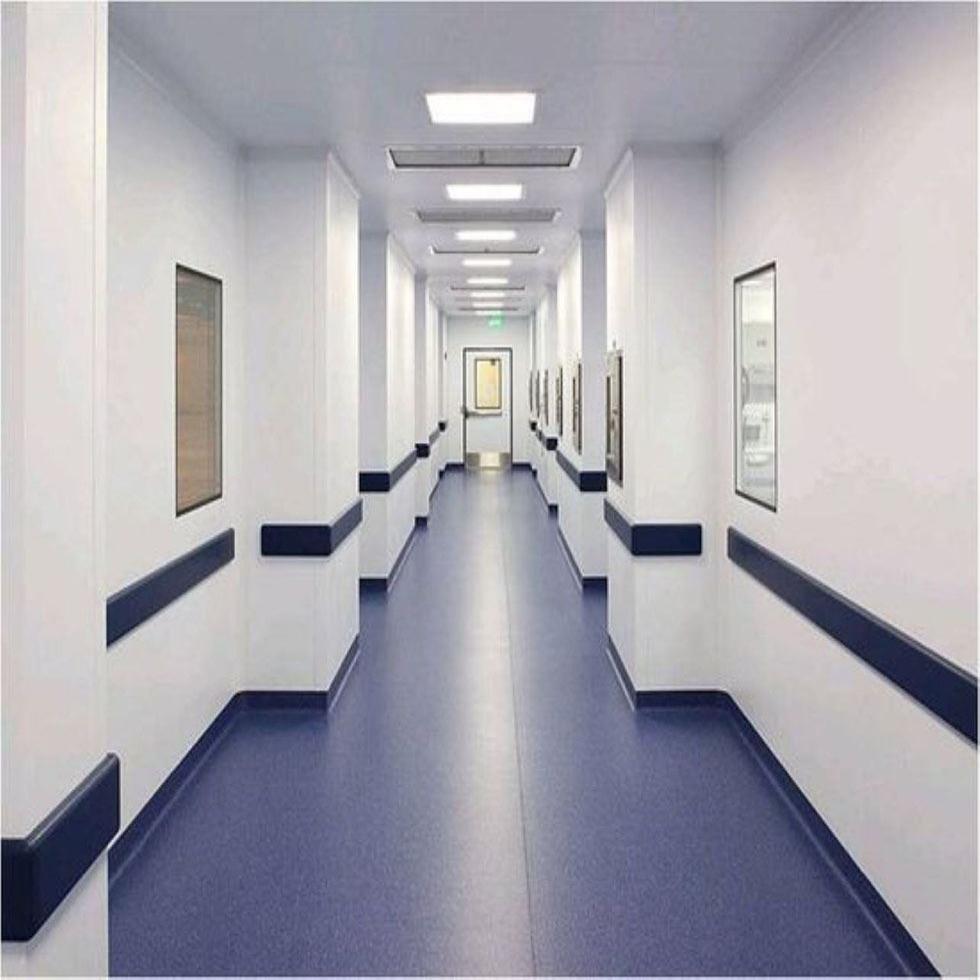 Plastic Vinyl Hospital Flooring Image