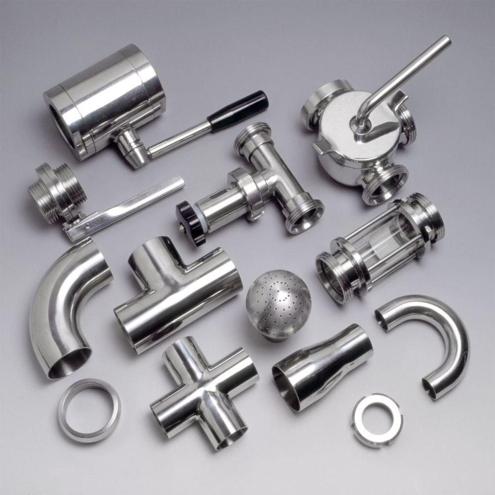 Polished Pipe Fittings Image