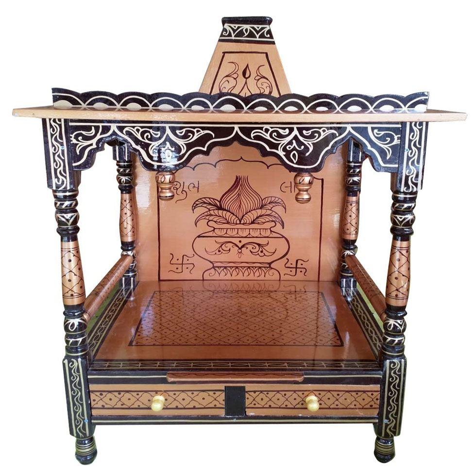 Polished Wood Temple Image