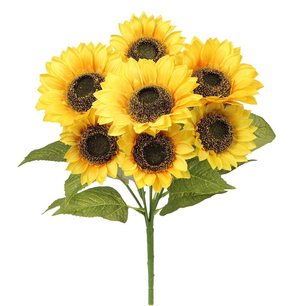 Polyester Sunflower Bouquet Image