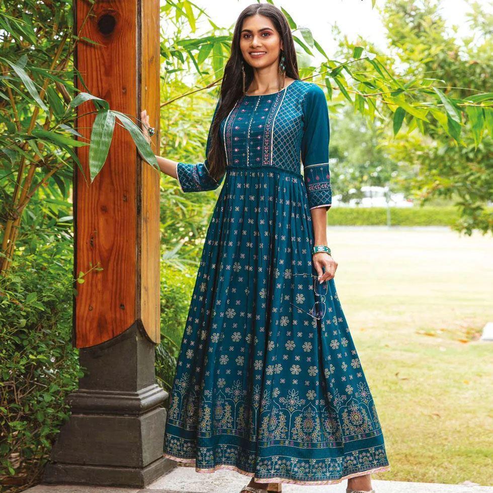 Print Long Kurtis Image