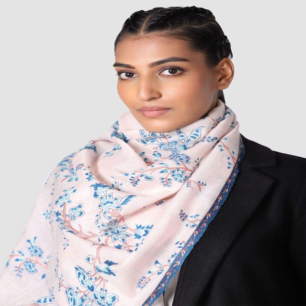 Printed Cashmere Shawl Image