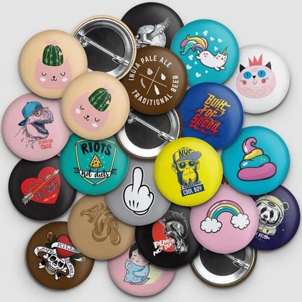 Printed Pin Badges Image