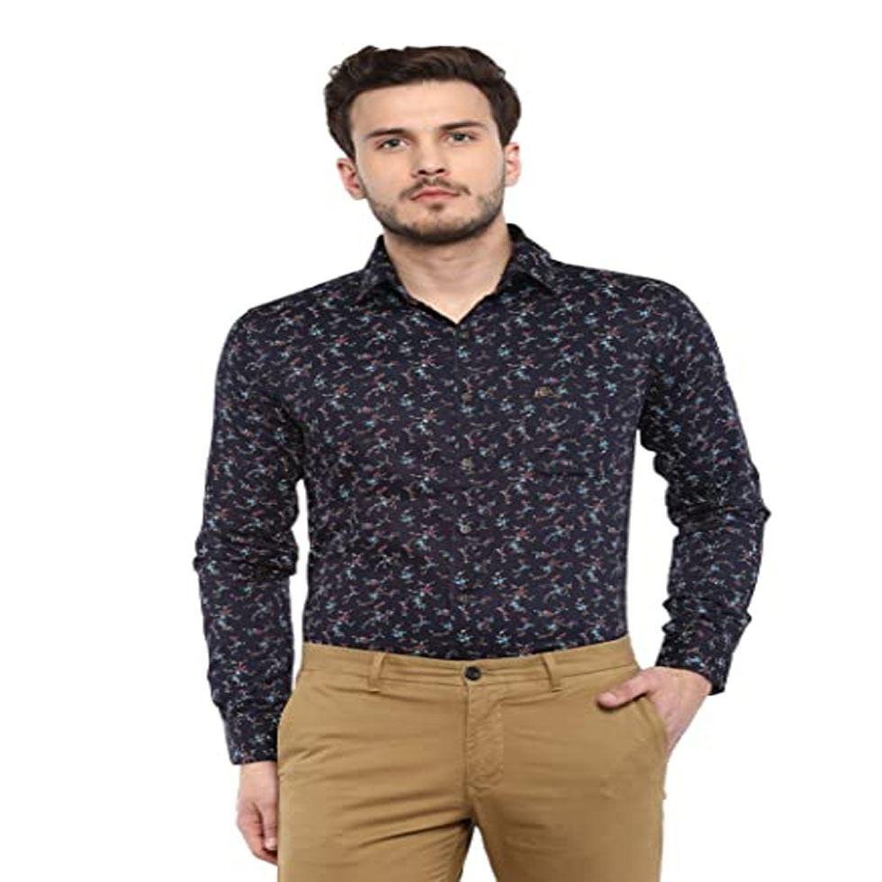 Men Cotton Printed Shirt Design Exclusive Collection Image