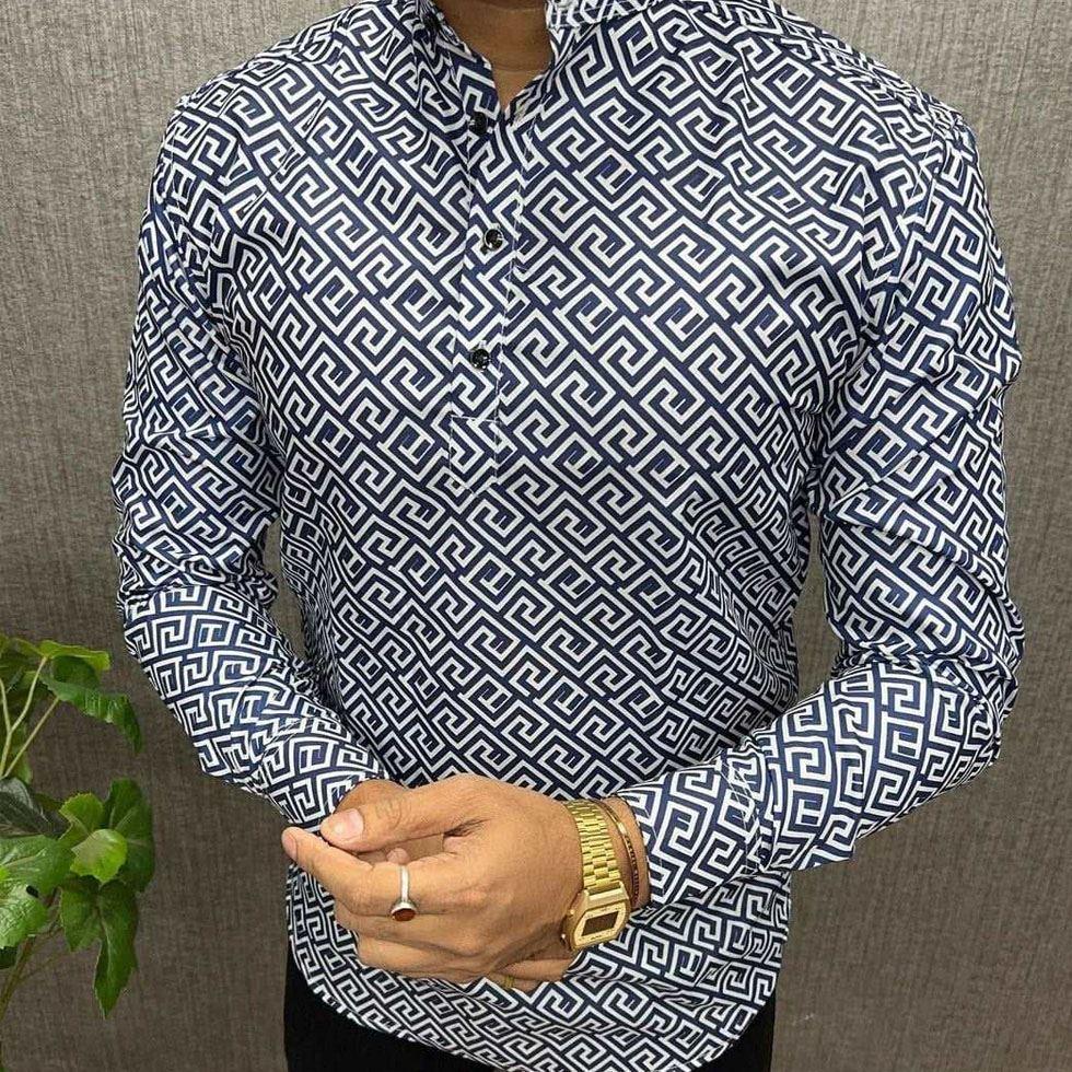 Printed Short Kurta Image