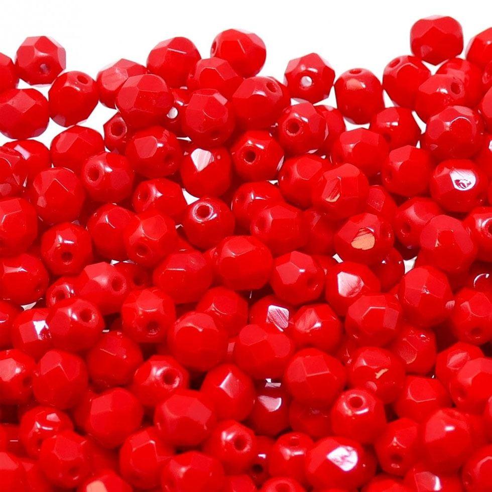 Red Beads Excellent Quality Quantity Strong Durable Image