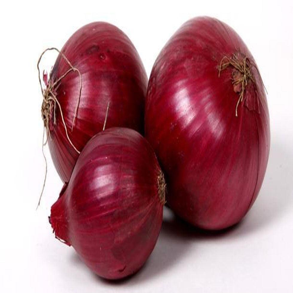 Red Fresh Onions Image