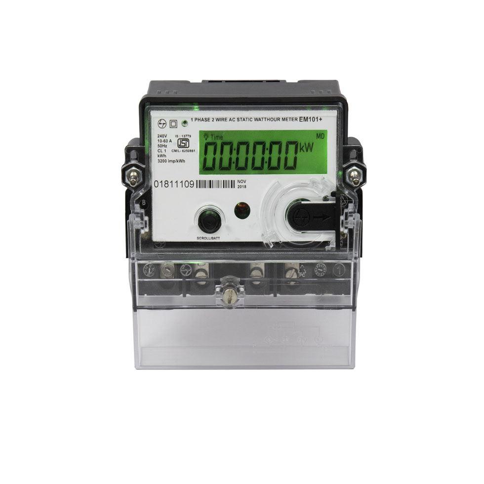 Residential Digital Electrical Meter Image